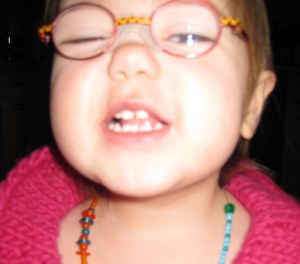 farewell, old frames.  You served Zoe well.