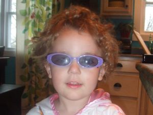 Aubrie's prescription sunglasses from Zenni.com