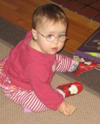 First day in glasses.