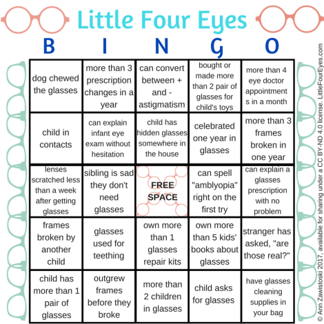 Little Four Eyes Bingo! (1)
